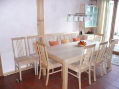 Esstisch mit Stühlen Ahorn