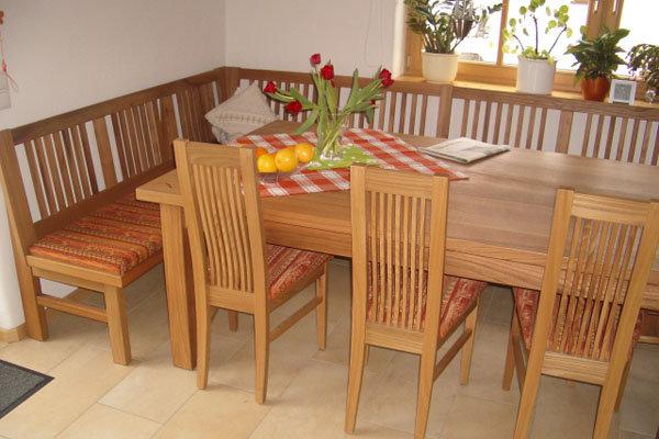 Esstisch mit Eckbank